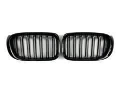 Решетка радиатора ноздри BMW X3 Series F25 2010-2017год Черный Глянец