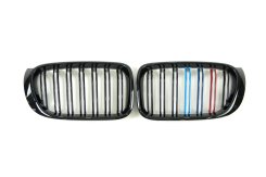 Решетка радиатора ноздри BMW X3 Series F25 2010-2017год Черный Глянец Триколор