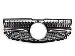 Решетка радиатора Mercedes GLK-Class X204 2012–2015 рік Diamond Black
