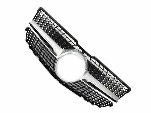 Решетка радиатора Mercedes GLK-Class X204 2012–2015 рік Diamond Silver