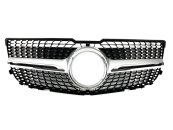 Решітка радіатора Mercedes GLK-Class X204 2012–2015 рік Diamond Silver