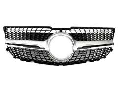 Решетка радиатора Mercedes GLK-Class X204 2012–2015 рік Diamond Silver