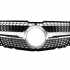 Решетка радиатора Mercedes GLK-Class X204 2012–2015 рік Diamond Silver — фото 1