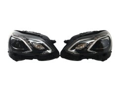 Передние фары LED (апгрейд с галогена) для Mercedes-Benz E-Class W212 2013–2016