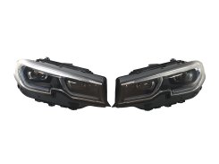 Передние фары ( Laser ) апгрейд с LED на BMW 3 Series G20 / G21 2018-2022 года