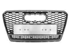 Решетка радиатора Silver Chrome (в стиле RS7 quattro) для AUDI A7 4G 2010–2014