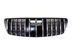 Решетка радиатора Chrome Black GT для Mercedes-Benz E-Class W211 2002–2006