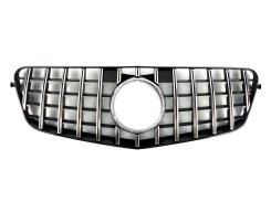 Решетка радиатора GT Chrome Black для Mercedes-Benz E-Class W212 2009–2013
