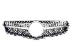 Грати радиатора Silver Diamond для Mercedes-Benz E-Class Coupe C207 2009–2013