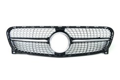 Решетка радиатора Mercedes GLA-Class X156 2014–2017 рік Diamond Black