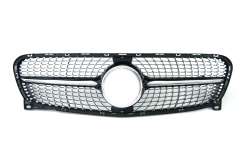 Решетка радиатора Mercedes GLA-Class X156 2014–2017 рік Diamond Black