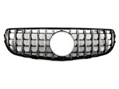 Решетка радиатора Mercedes GLC/GLC Coupe-Class X253/C253 2015–2019 GT Chrome Black
