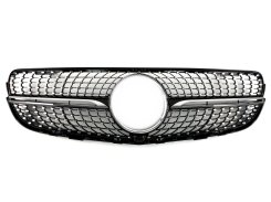 Решетка радиатора GLC/GLC Coupe-Class X253/C253 2015–2019год (Diamond Black)