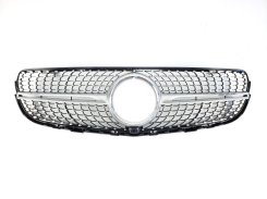Решетка радиатора Mercedes GLC/GLC Coupe-Class X253/C253 2015–2019 Diamond Silver