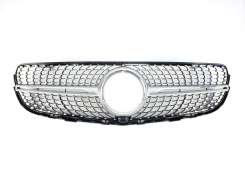 Решетка радиатора Mercedes GLC/GLC Coupe-Class X253/C253 2015–2019 Diamond Silver
