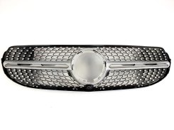 Решетка радиатора Silver Normal Diamond для Mercedes-Benz GLC-Class X253 2019–2022