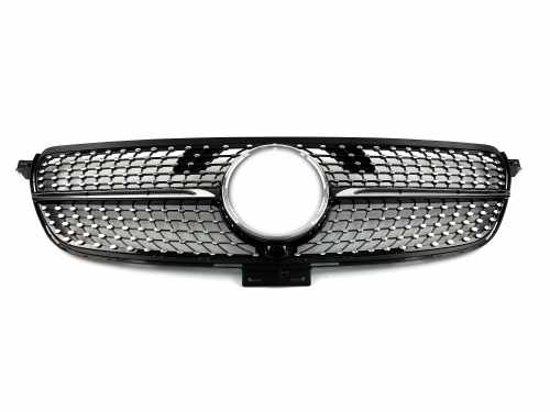 Решетка радиатора Mercedes GLE-Coupe Class C292 2015–2019 рік Diamond Black