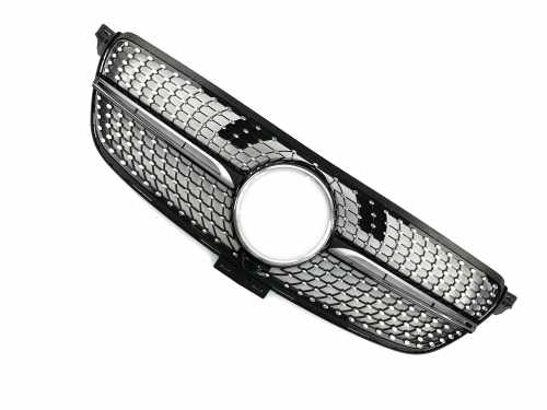 Решетка радиатора Mercedes GLE-Coupe Class C292 2015–2019 рік Diamond Black