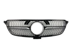 Решетка радиатора Mercedes GLE-Coupe Class C292 2015–2019 рік Diamond Black
