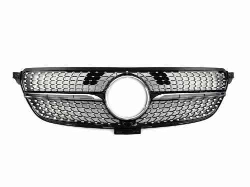 Решетка радиатора Mercedes GLE-Coupe Class C292 2015–2019 рік Diamond Black