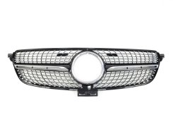Решетка радиатора Mercedes GLE-Class W166 2015–2018 Diamond Black