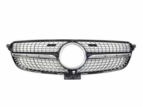Решетка радиатора Mercedes GLE-Class W166 2015–2018 Diamond Black