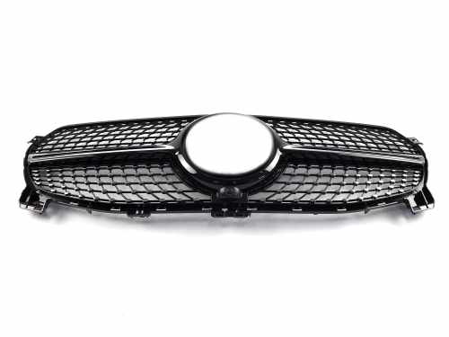 Решітка радіатора Mercedes GLE-Class W167 2019–2020 рік (Diamond Black)