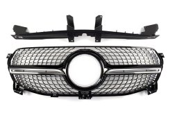 Решетка радиатора Mercedes GLE-Class W167 2019–2020 рік (Diamond Black)