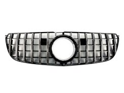 Решетка радиатора Mercedes GLS-Class X166 2015–2019 GT Chrome Black