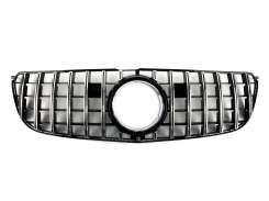 Решітка радиатора Mercedes GLS-Class X166 2015–2019 GT Chrome Black