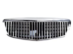 Решетка радиатора Chrome Maybach V2 для Mercedes-Benz S-Class W221 2005–2009