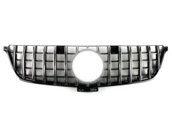 Решетка радиатора Mercedes ML-CLass W166 2011–2015 GT Chrome Black