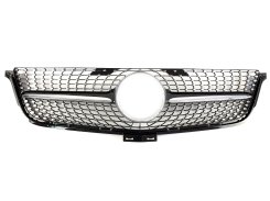 Решетка радиатора Black Diamond для Mercedes-Benz ML-Class W166 2011–2015