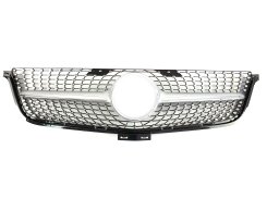 Решетка радиатора Silver Diamond для Mercedes-Benz ML-Class W166 2011–2015