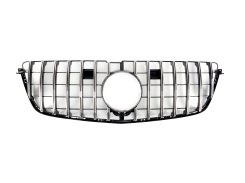 Решетка радиатора Mercedes GL-Class X166 2012–2015 GT Chrome Black