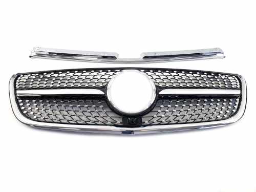 Грати радіатора Black Diamond для Mercedes-Benz VITO-Class W447 2014–2019