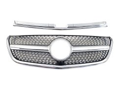 Грати радіатора Silver Diamond для Mercedes-Benz VITO-Class W447 2014–2019