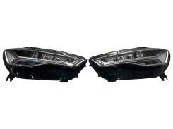 Передние фары ( Full Led LCI ) замена к рестайлингу V2 на Audi A6 C7 2011-2014 года
