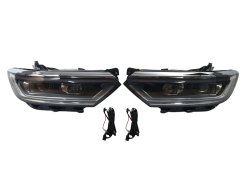 Передние фары ( Full Led апгрейд в Passat B8 2019+ ) 8пин на Volkswagen Passat B8 2014-2019 года