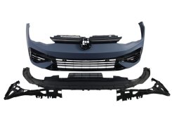 Передний бампер (стиль Golf 8 R) на Volkswagen Golf VIII 2020-2024 года
