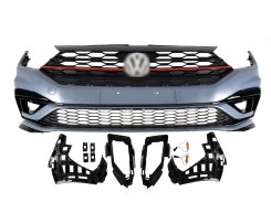 Передний бампер (стиль GLI) V1 на Volkswagen Jetta Mk6 2018-2021 года