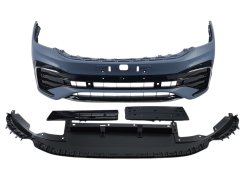 Передний бампер (стиль R-Line) на Volkswagen Tiguan II AD1 2020-2023 года