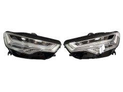 Передние фары LED для Audi A6 C7 2011–2014 года (У стиле рестайлинг)