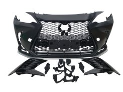 Передний бампер (стиль F-Sport) на Lexus NX 2021-2024 года