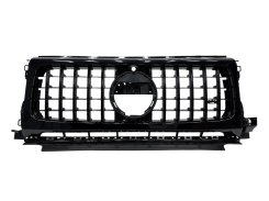 Решетка радиатора GT Full Black на Mercedes-Benz G-Class W463 2018-2025 года