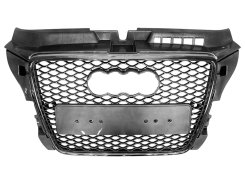 Решетка радиатора Audi A3 RS 8P 2008–2012 Silver Chrome