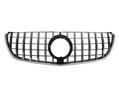 Решітка радіатора Chrome Black (з місцем під камеру) GT для Mercedes-Benz V-Class W447 2014–2019