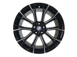 R20 Black+Milled (разноширокие) Диски для BMW 3 Series F30 / F31 2011–2018