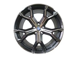 R21 Gray + Chrome (разноширокие) Диски на BMW X5 F15 2013-2018 года