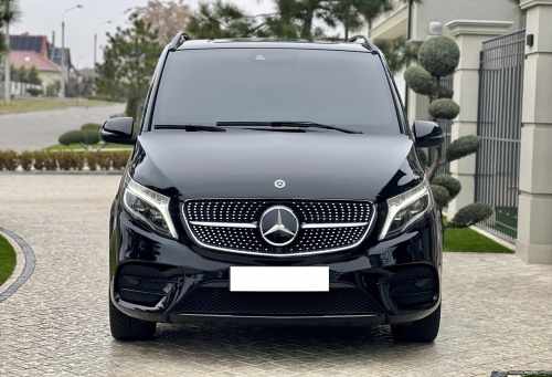 Решітка радіатора (Diamond Black) для Mercedes-Benz V-Class W447 2019–2023
